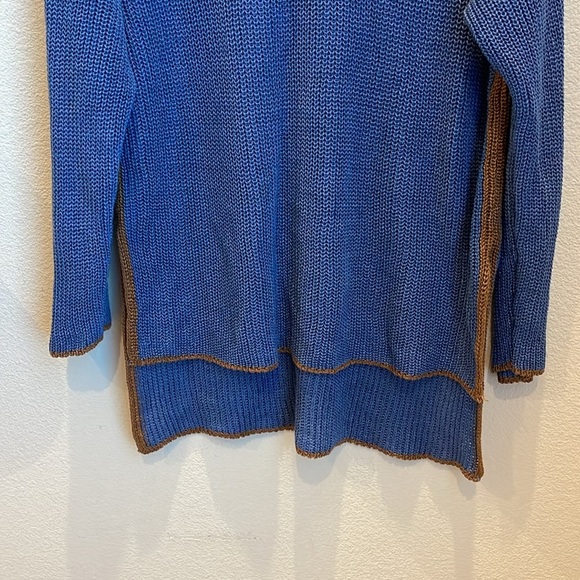 Eleventy 100% Linen Knit Sweater Size Medium - Picture 2 of 7